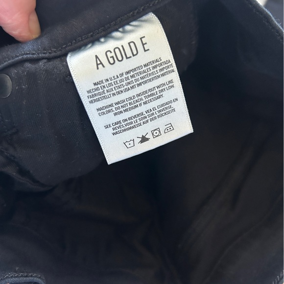 AGOLDE Distressed Denim Ankle Cropped Jean (Sophie) - Picture 3 of 9